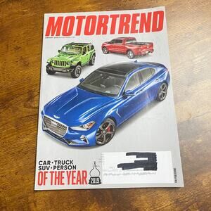 MOTOR TREND MAGAZINE-------JANUARY 2019
